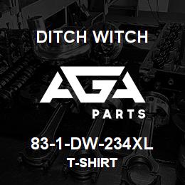 83-1-DW-234XL Ditch Witch T-SHIRT | AGA Parts