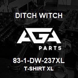 83-1-DW-237XL Ditch Witch T-SHIRT XL | AGA Parts