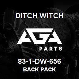83-1-DW-656 Ditch Witch BACK PACK | AGA Parts