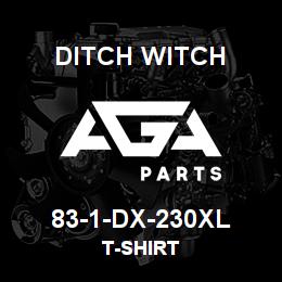 83-1-DX-230XL Ditch Witch T-SHIRT | AGA Parts