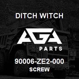 90006-ZE2-000 Ditch Witch SCREW | AGA Parts