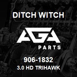 906-1832 Ditch Witch 3.0 HD TriHawk | AGA Parts