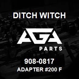 908-0817 Ditch Witch ADAPTER #200 F | AGA Parts