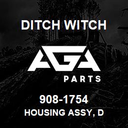 908-1754 Ditch Witch HOUSING ASSY, D | AGA Parts