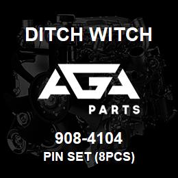 908-4104 Ditch Witch PIN SET (8PCS) | AGA Parts