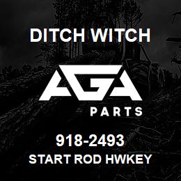 918-2493 Ditch Witch START ROD HWKEY | AGA Parts