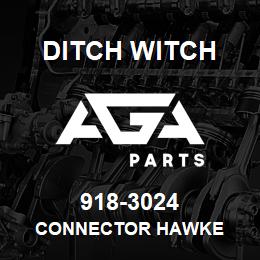 918-3024 Ditch Witch CONNECTOR HAWKE | AGA Parts