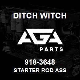 918-3648 Ditch Witch STARTER ROD ASS | AGA Parts