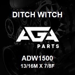 ADW1500 Ditch Witch 13/16M X 7/8F | AGA Parts