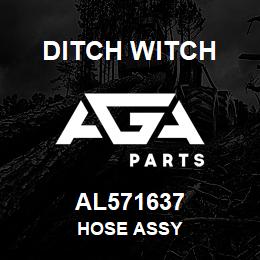 AL571637 Ditch Witch HOSE ASSY | AGA Parts