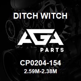 CP0204-154 Ditch Witch 2.59m-2.38m | AGA Parts
