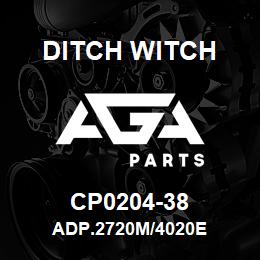 CP0204-38 Ditch Witch ADP.2720M/4020E | AGA Parts