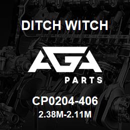 CP0204-406 Ditch Witch 2.38M-2.11M | AGA Parts