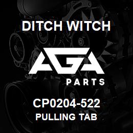 CP0204-522 Ditch Witch PULLING TAB | AGA Parts