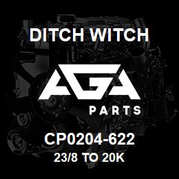 CP0204-622 Ditch Witch 23/8 to 20k | AGA Parts