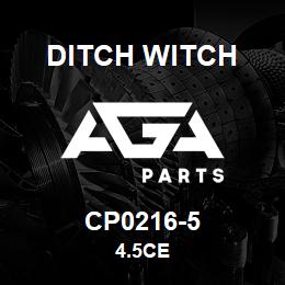 CP0216-5 Ditch Witch 4.5CE | AGA Parts