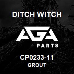 CP0233-11 Ditch Witch GROUT | AGA Parts