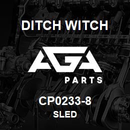 CP0233-8 Ditch Witch SLED | AGA Parts
