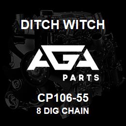CP106-55 Ditch Witch 8 DIG CHAIN | AGA Parts