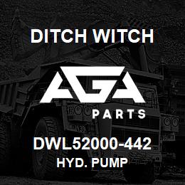 DWL52000-442 Ditch Witch HYD. PUMP | AGA Parts