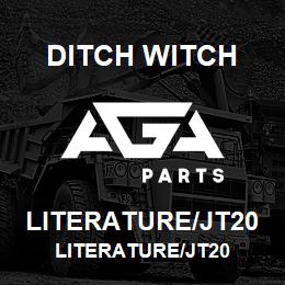 LITERATURE/JT20 Ditch Witch LITERATURE/JT20 | AGA Parts