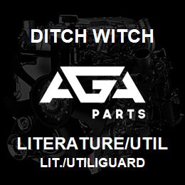 LITERATURE/UTIL Ditch Witch LIT./UTILIGUARD | AGA Parts