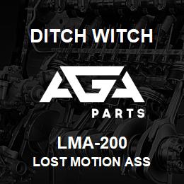 LMA-200 Ditch Witch LOST MOTION ASS | AGA Parts