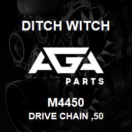 M4450 Ditch Witch DRIVE CHAIN ,50 | AGA Parts