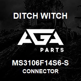 MS3106F14S6-S Ditch Witch CONNECTOR | AGA Parts