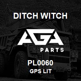 PL0060 Ditch Witch GPS LIT | AGA Parts