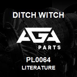 PL0064 Ditch Witch LITERATURE | AGA Parts