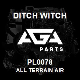 PL0078 Ditch Witch ALL TERRAIN AIR | AGA Parts