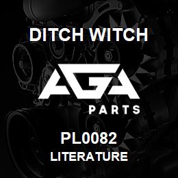 PL0082 Ditch Witch LITERATURE | AGA Parts