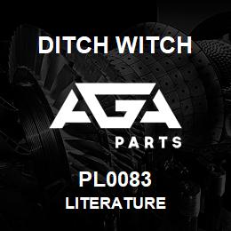 PL0083 Ditch Witch LITERATURE | AGA Parts