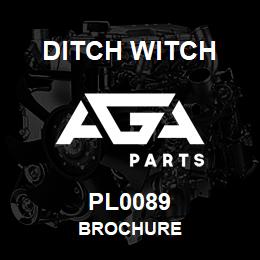 PL0089 Ditch Witch BROCHURE | AGA Parts