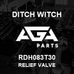 RDH083T30 Ditch Witch RELIEF VALVE | AGA Parts