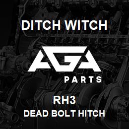 RH3 Ditch Witch DEAD BOLT HITCH | AGA Parts