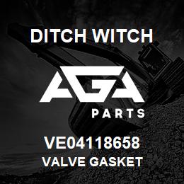 VE04118658 Ditch Witch VALVE GASKET | AGA Parts