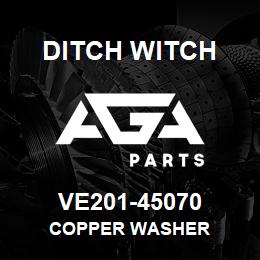 VE201-45070 Ditch Witch COPPER WASHER | AGA Parts