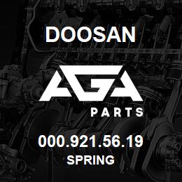 000.921.56.19 Doosan SPRING | AGA Parts