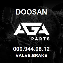 000.944.08.12 Doosan VALVE,BRAKE | AGA Parts