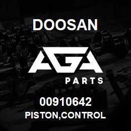 00910642 Doosan PISTON,CONTROL | AGA Parts