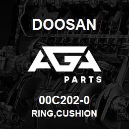 00C202-0 Doosan RING,CUSHION | AGA Parts