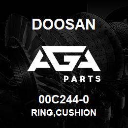00C244-0 Doosan RING,CUSHION | AGA Parts