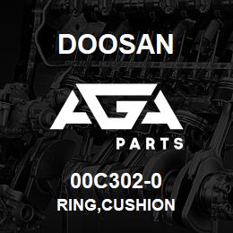 00C302-0 Doosan RING,CUSHION | AGA Parts