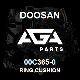 00C365-0 Doosan RING,CUSHION | AGA Parts