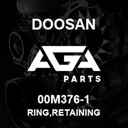 00M376-1 Doosan RING,RETAINING | AGA Parts