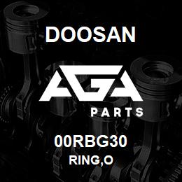 00RBG30 Doosan RING,O | AGA Parts