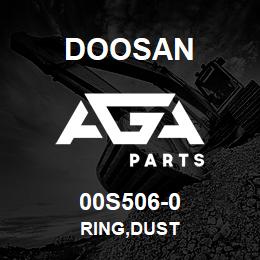 00S506-0 Doosan RING,DUST | AGA Parts