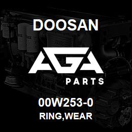 00W253-0 Doosan RING,WEAR | AGA Parts